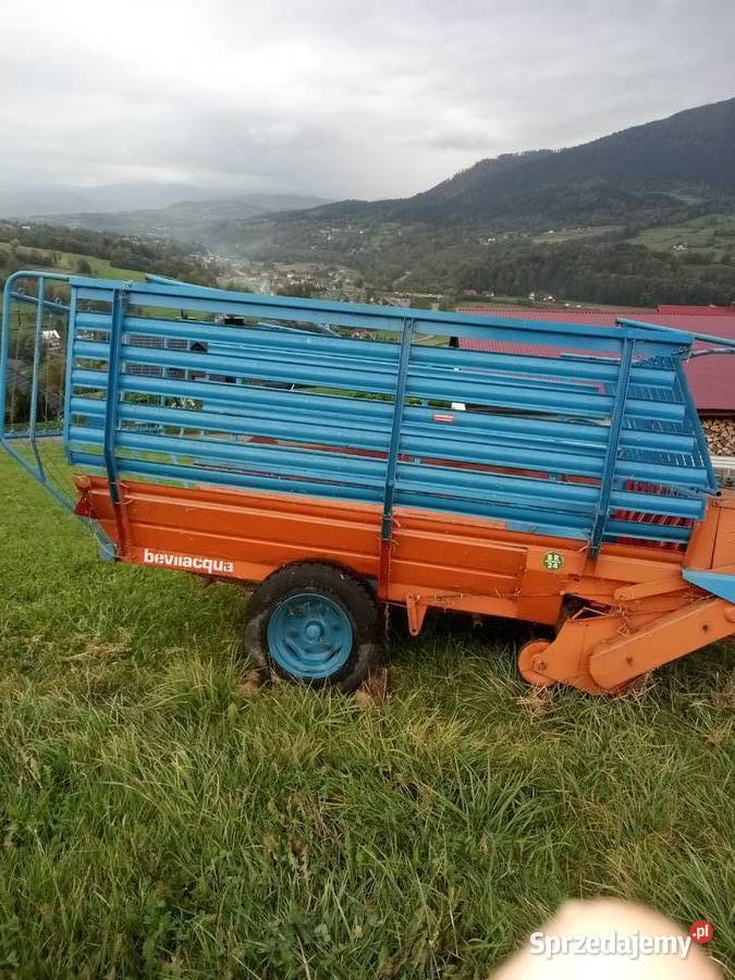 Przyczepa samozbierająca nieuszkodzony Kasinka Mała
