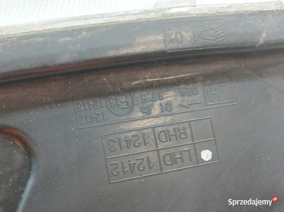 LAMPA PRZÓD LEWA EU Chevrolet Cruze I 2008 2014 świętokrzyskie