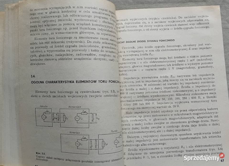 Bolesław Urbański Elektroakustyka WSiP 1976 r wielkopolskie Koźminek
