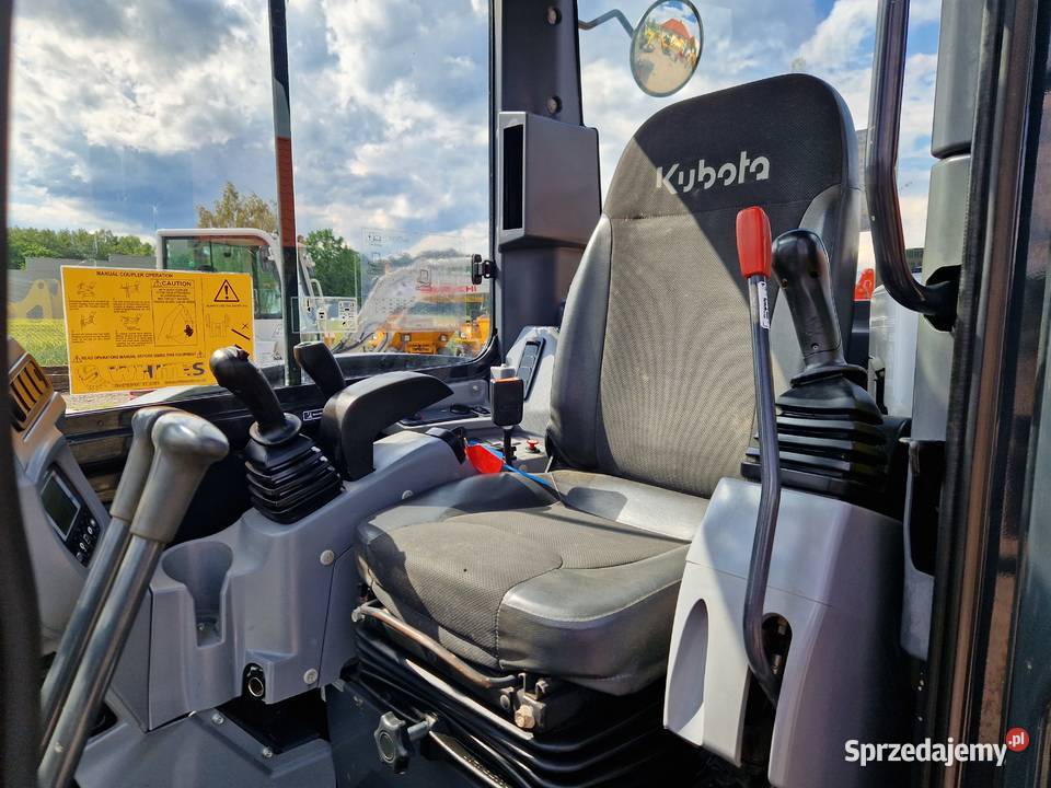 Minikoparka Kubota U 48 4 2018r 3400mtg waga 48 Rok produkcji 2018 sprzedam