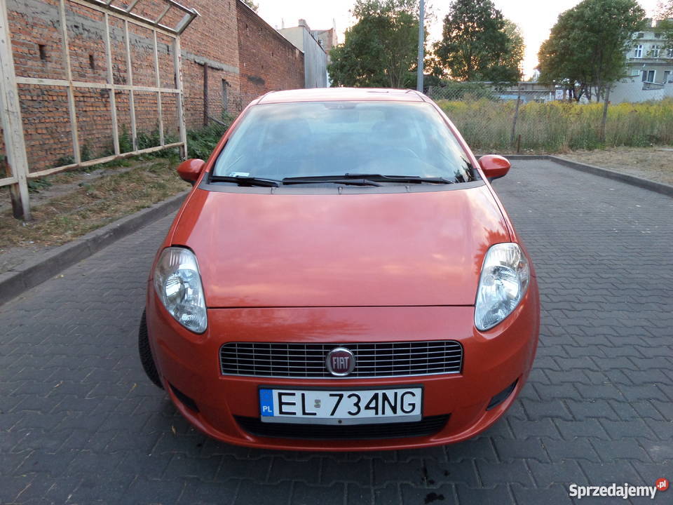 Fiat Grande Punto 14 Klima Gaz PRYWATNIE Łódź