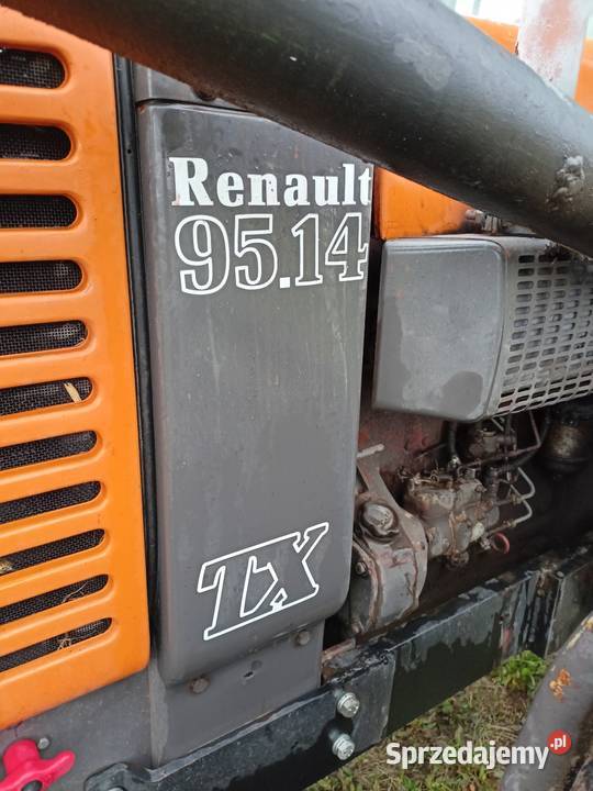 Ciągnik Renault tx 9514 z turem Trojanów