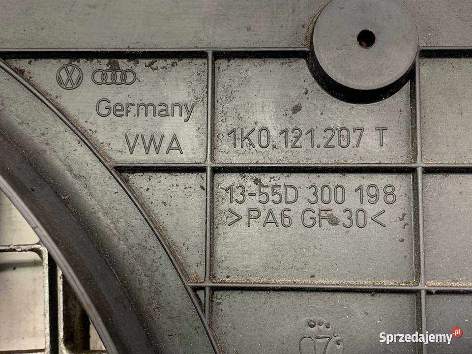 WENTYLATOR CHŁODNICY VW PASSAT B6 19 105