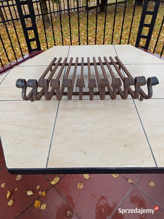 Ruszt do kominka stalowy Zgierz