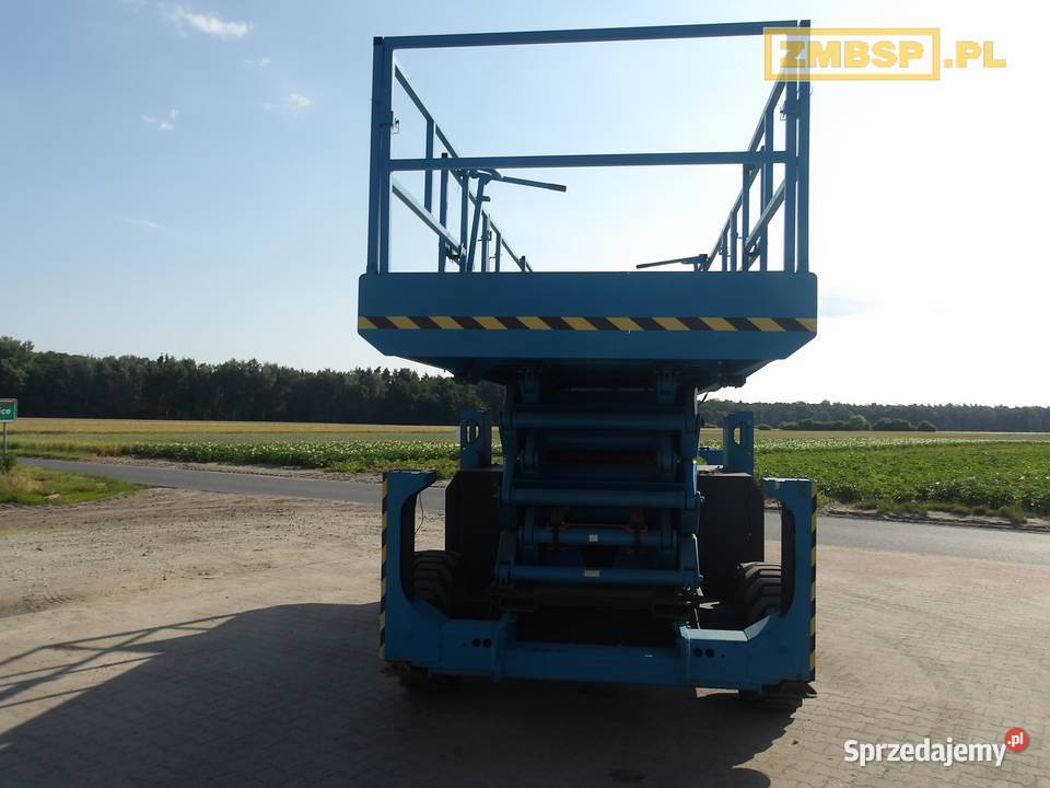 Podnośnik nożycowy 4x4 zwyżka Genie GS5390 RT Dźwigi, podnośniki Maszyny budowlane Pleszew sprzedam