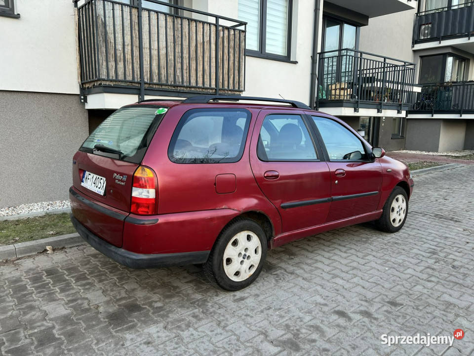 Fiat Palio 12 16V Benzyna 2002r Kombi Warszawa