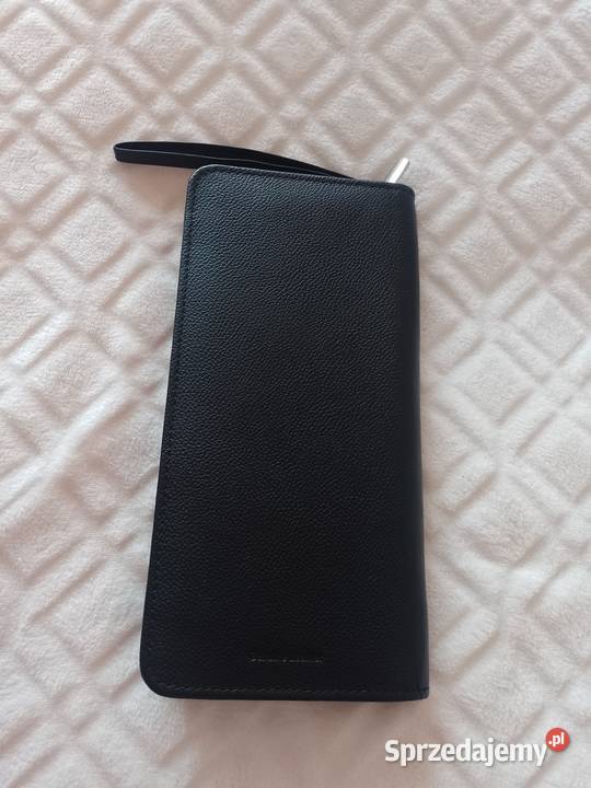 Genuine LeatherDuży skórzany Portfel na karty z Kraków