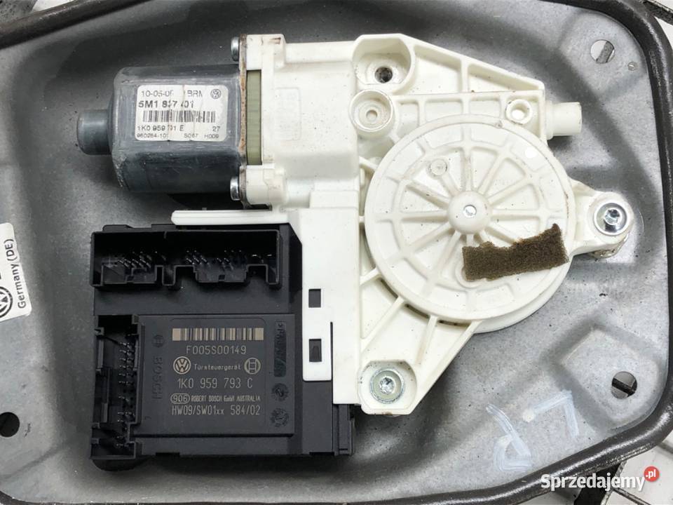 PODNOŚNIK SZYBY LEWY PRZÓD VW GOLF PLUS V podkarpackie