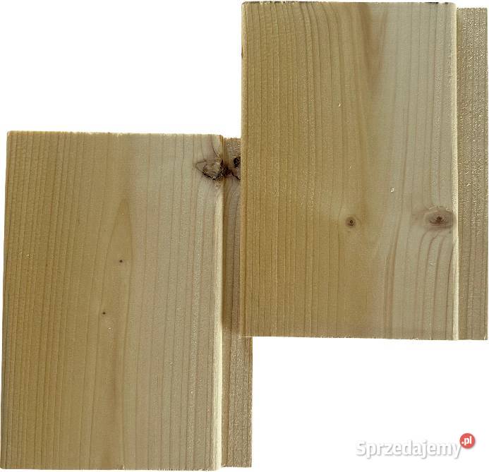 Deska elewacyjna drewniana świerkowa KL A B