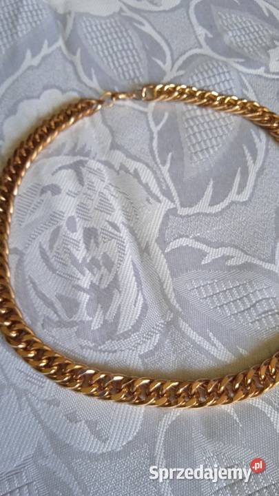 POZŁACANY ŁAŃCUSZEK M ESKI PANCERKA ZŁOCONA wielkopolskie Piła