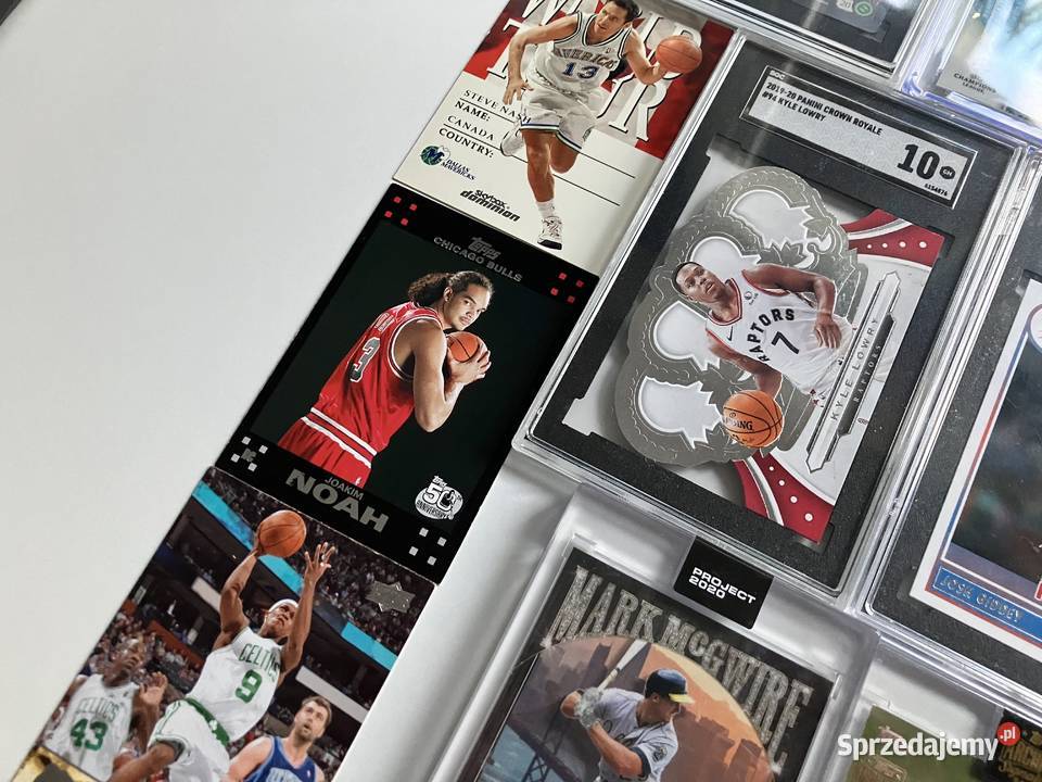 Wyprzedaż Garażowa karty nba sportowe graidowane Pozostałe Kraków