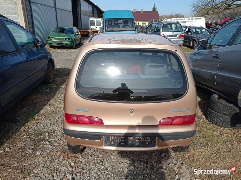 Fiat Seicento 09 27 kW 1998 r dawca części Szklarka Myślniewska
