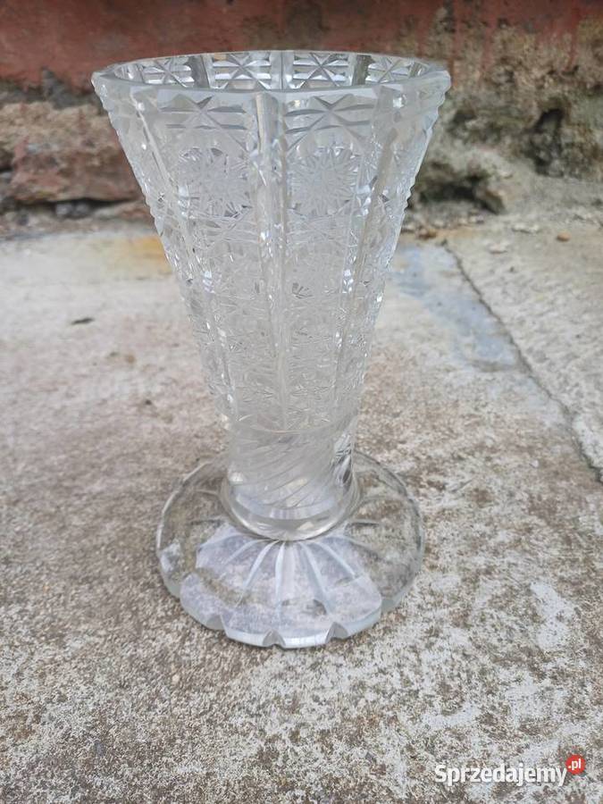 Retro wazon Czechoslowacja Bohemia Cristal Glass sprzedam