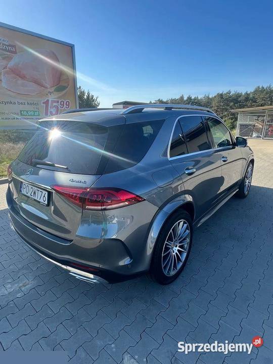 MercedesBenz GLE 450 AMG 4Matic 367 2019r 70000km wielkopolskie Koło sprzedam