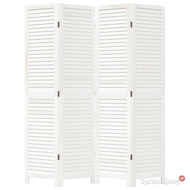 vidaXL Parawan pokojowy 4panelowy białySKU358834 Warszawa