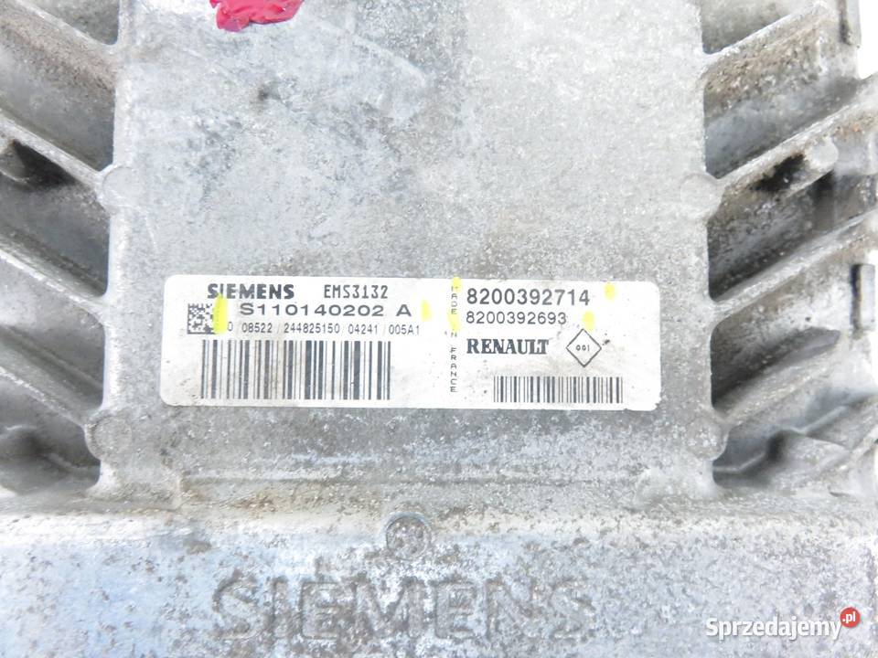 STEROWNIK RENAULT THALIA I 14 16V S110140202A Komputery sprzedam