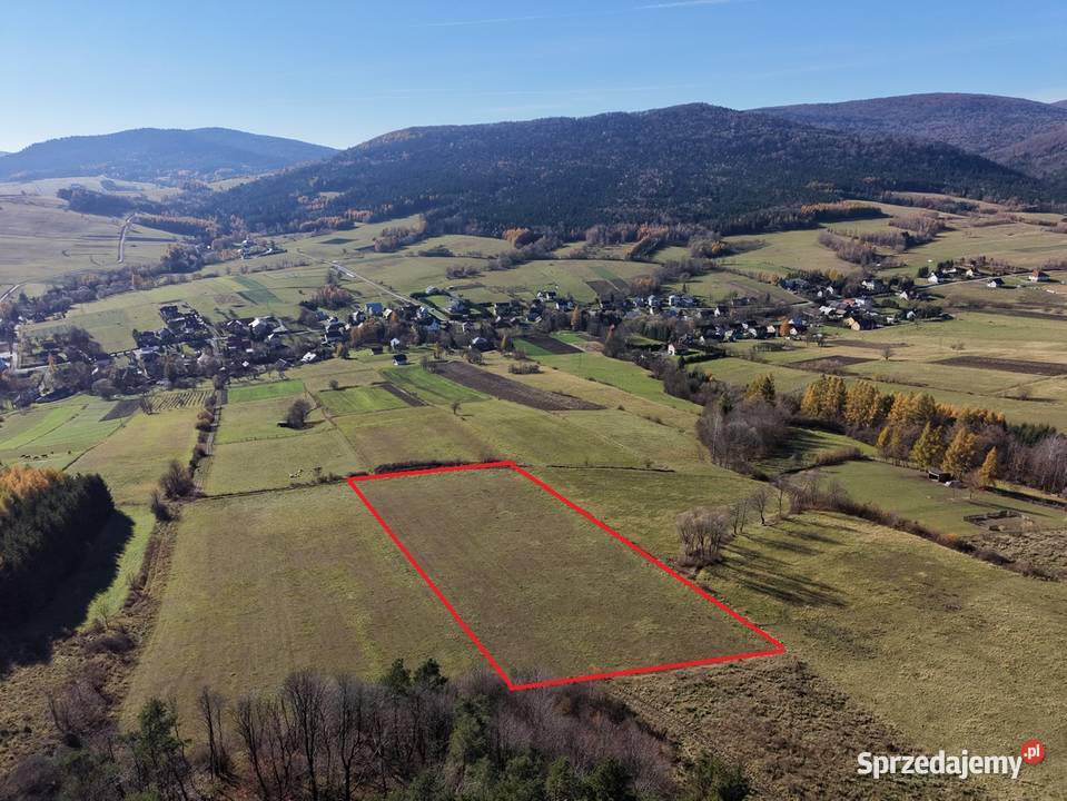 Widokowa działka 92 ar Brzezowa