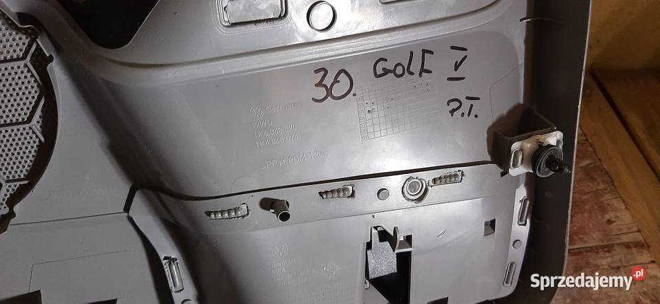 Boczek tapicerka drzwi VW Golf V Prawy tył Drzwi Włoszczowa