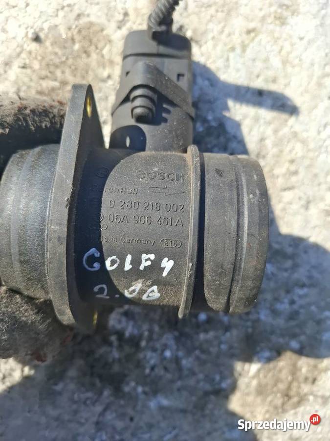 Przepływomierz Powietrza Volkswagen Golf IV 4 osobowe lubelskie Wisznice