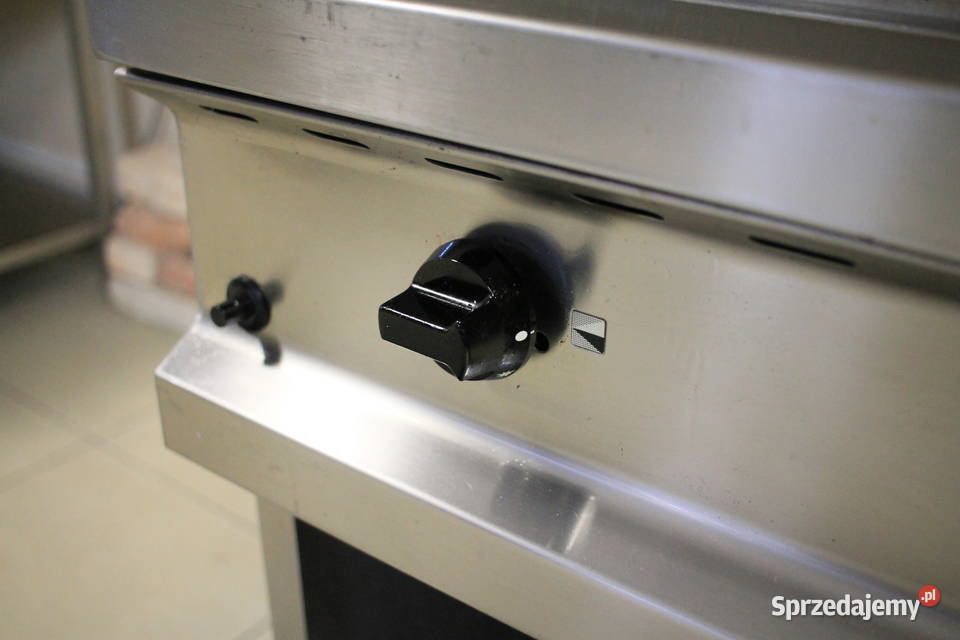 Płyta grillowa gazowa gładka na podstawie Pszczyna