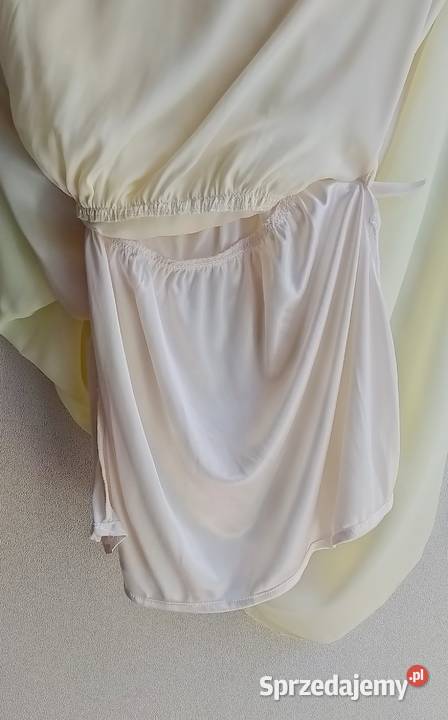 Elegancka Zwiewna Sukienka Hiszpanka