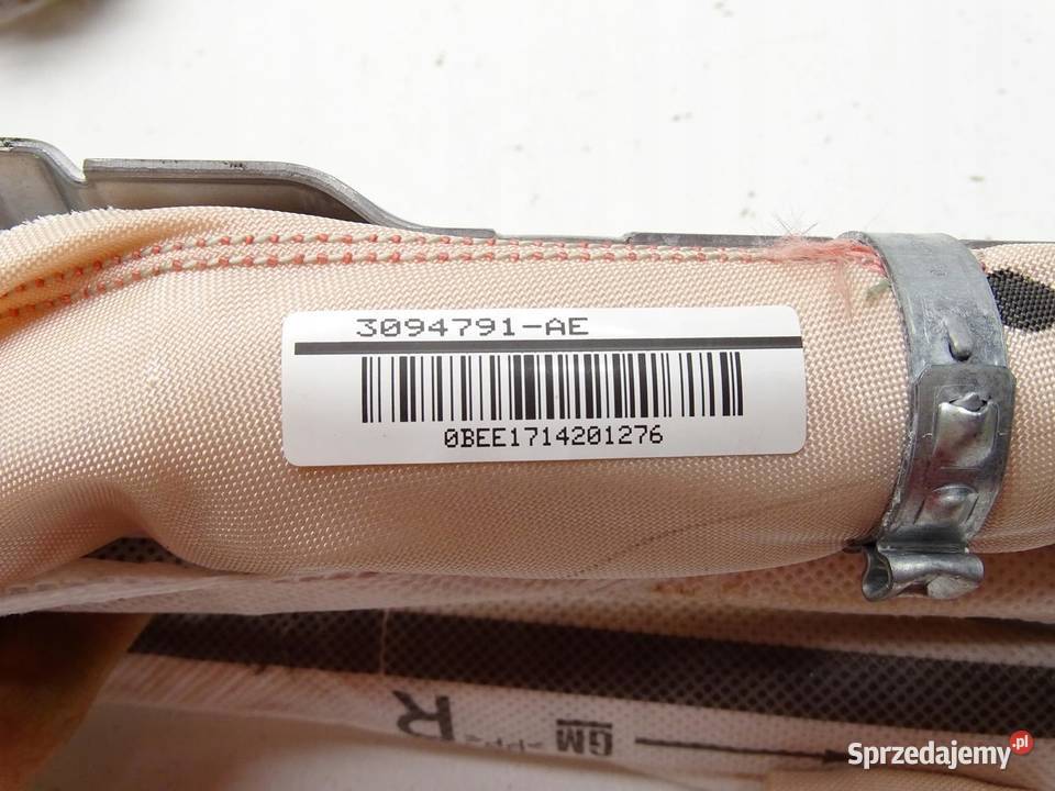 KURTYNA POWIETRZNA AIRBAG PRAWA OPEL ASTRA V K Poduszki powietrzne