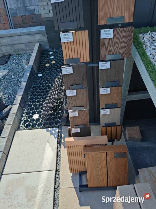 Kompozyt deska tarasowa sztachety ogrodzeniowe Kraków