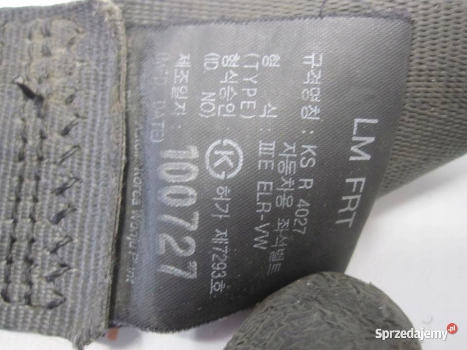 HYUNDAI ix35 I 11r pas bezpieczeństwa prawy Pasy bezpieczeństwa Kielce