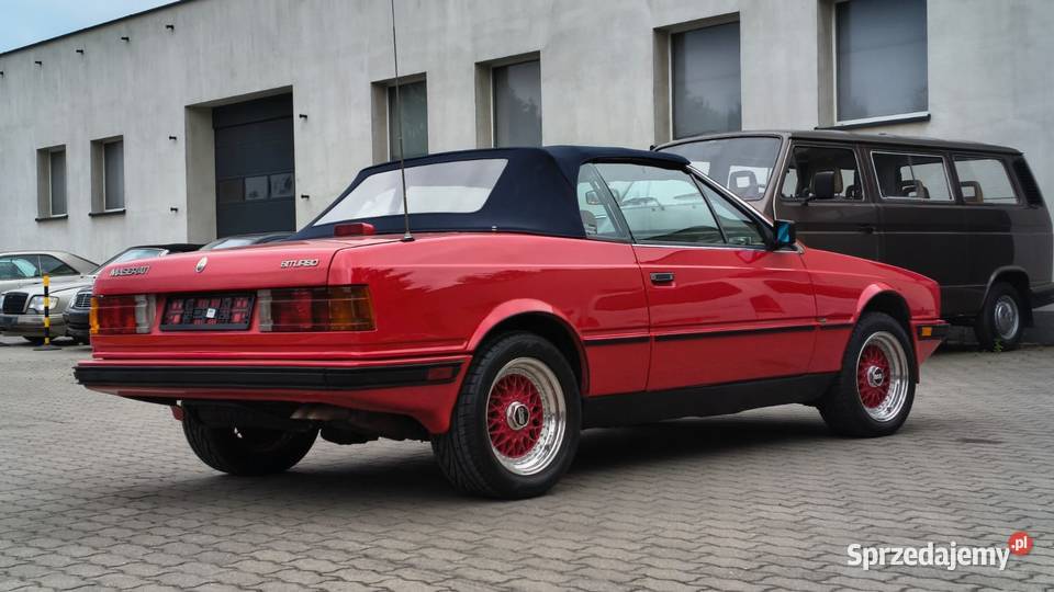 Maserati Biturbo Spyder Zagato 25l 1986 Stan aluminiowe felgi Zgierz