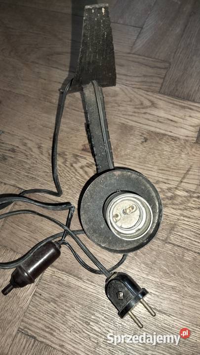 Stary kinkiet lampa klasyk PRL Warszawa