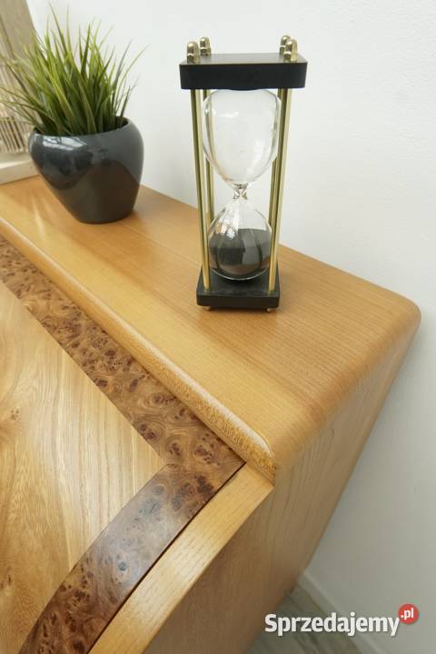 Tekowy sekretarzyk vintage z lat 60tych