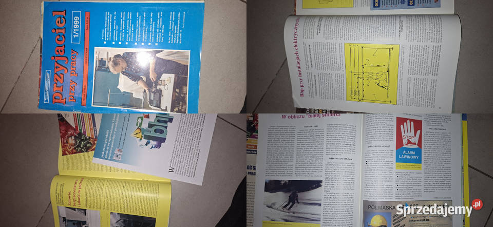 Przyjaciel Pracy 11999 kultowy BHP z końca XX