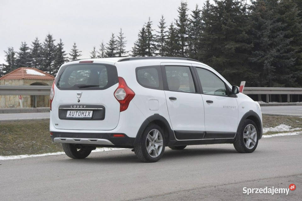 Dacia Lodgy 12 TCe nawi doinwestowany gwarancja ESP Sędziszów Małopolski sprzedam