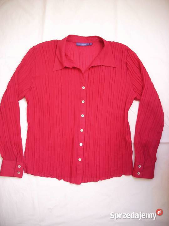 Elegancka Koszula Fuksja Idealna 46 48 Bluzki i koszule