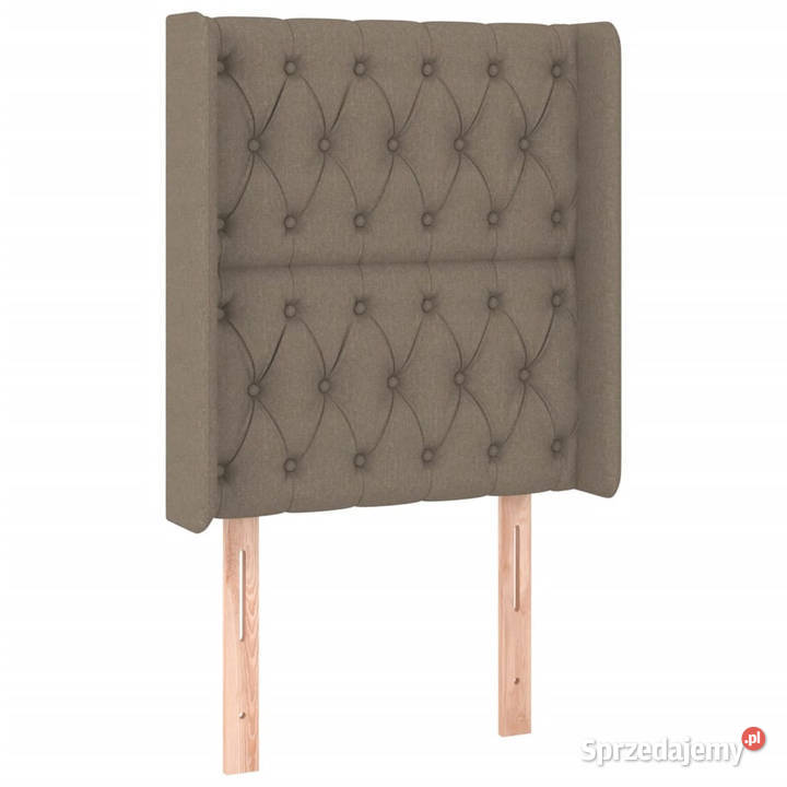 Zagłówek do łóżka z LED taupe 83x16x118128 Warszawa