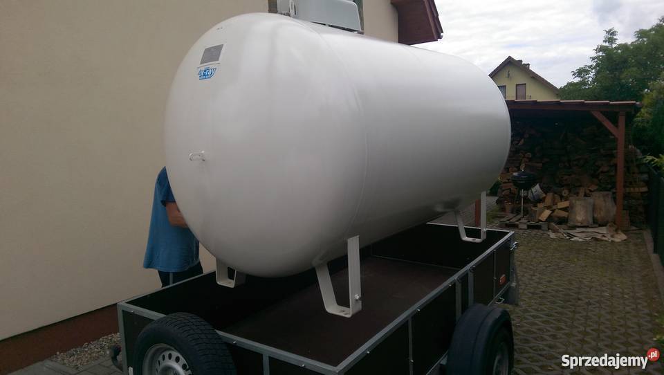 Podziemny zbiornik na gaz 2700 butla na GAZ wielkopolskie