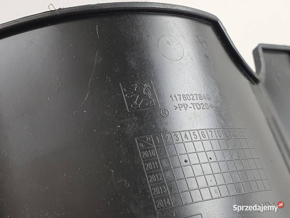OSLONA ZASLEPKA WYPELNIENIE POKRYWA PEUGEOT