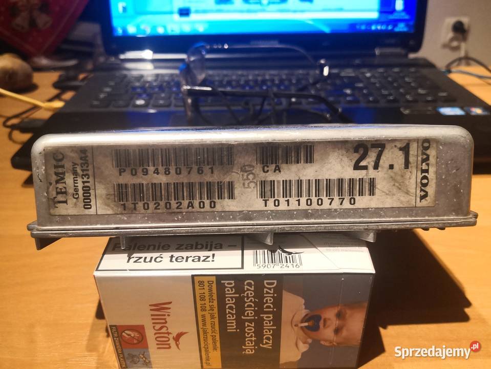 Komputer Sterownik S60 V70 00001313A4 wielkopolskie Gniezno sprzedam