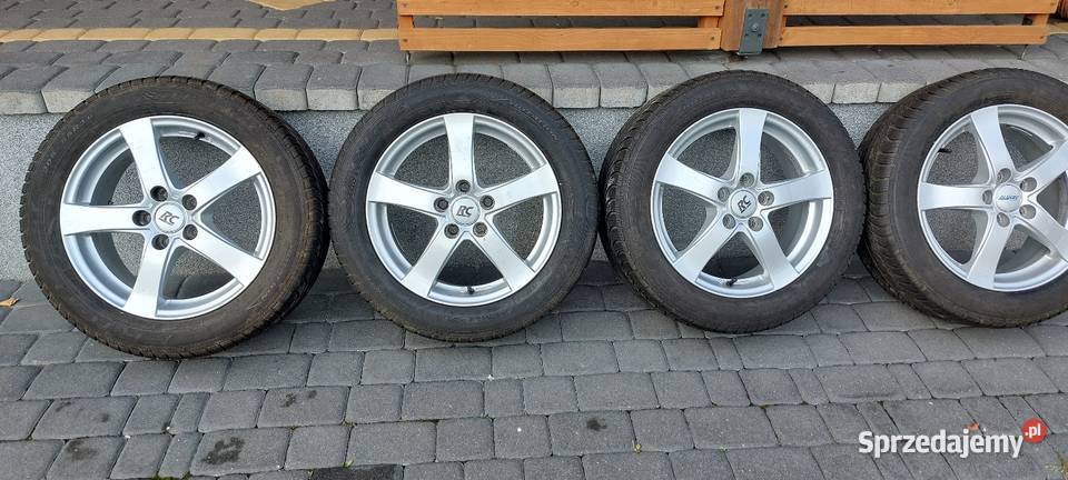 Koła zimowe 5x110 ładne opony zimowe