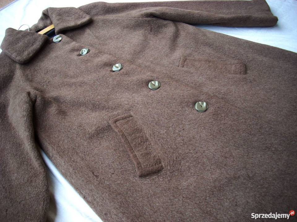 Ciepły Zimowy Płaszcz Midi 38 40 Nowy Sącz