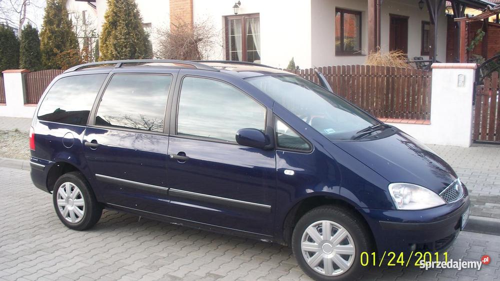 Ford Galaxy granatowy Turek