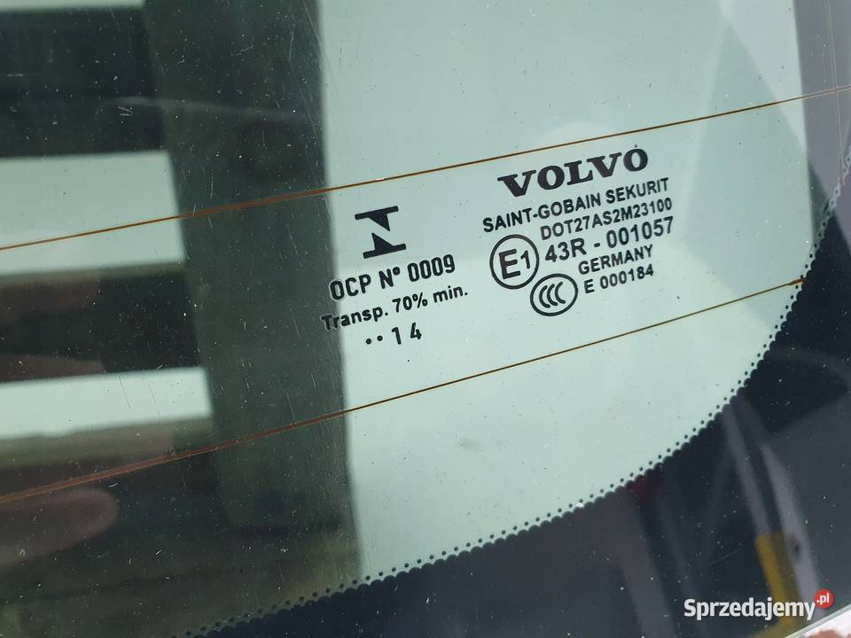 TYLNA KLAPA Volvo V40 II 20122019 tylnia tył Chełm sprzedam