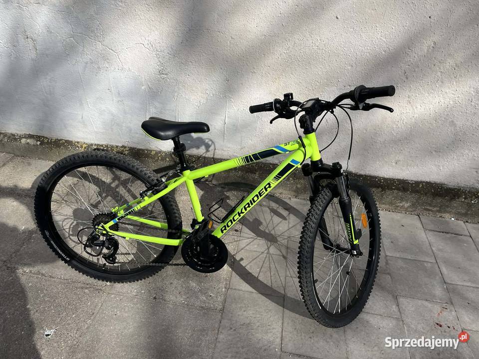 Rower Rockrider dziecięcy 24 Górskie, MTB Łódź sprzedam