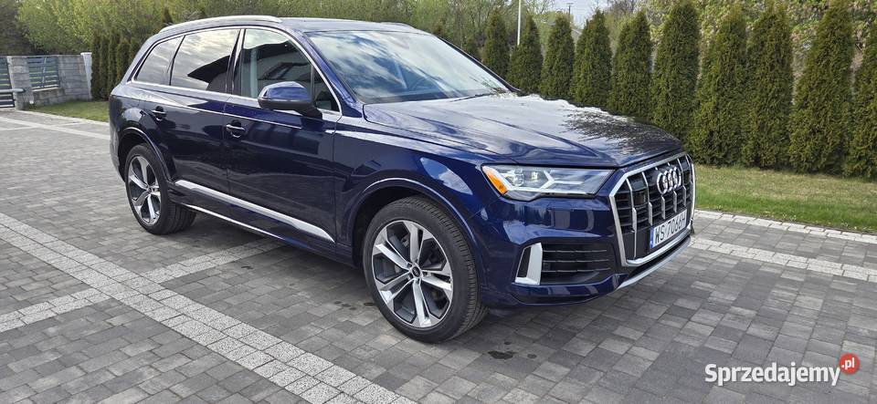 Piękne audi Q7 system Start-Stop Stok Lacki