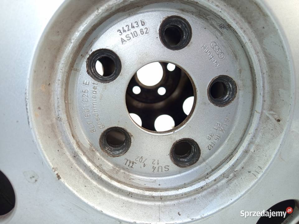 Alufelgi 5x100 z Oponami Zimowymi 19565R15 Audi Ostróda