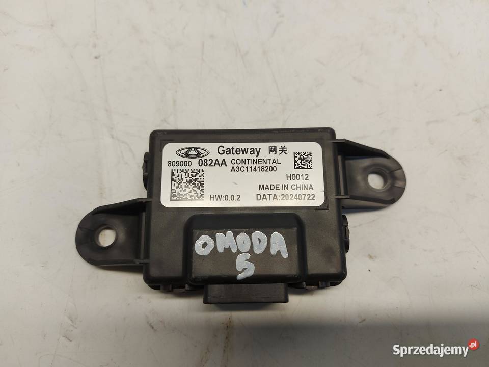 Chery Omoda 5 2024r sterownik moduł gateway 16 sprzedam