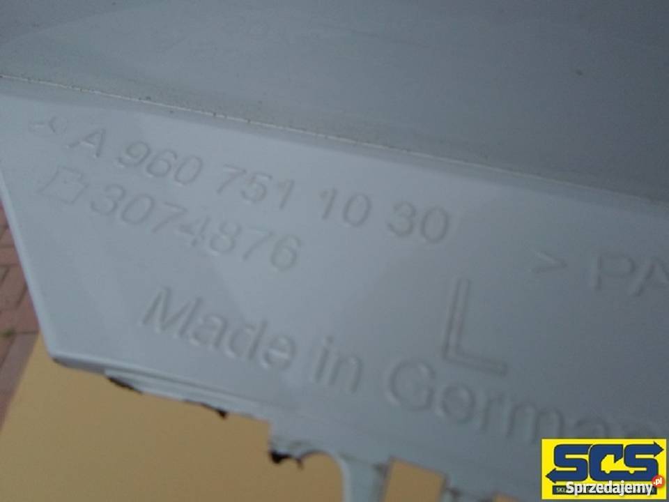 ACTROS MP4 OWIEWKA SPOJLER NAROŻNIK POLIK części blacharskie Bieleń sprzedam