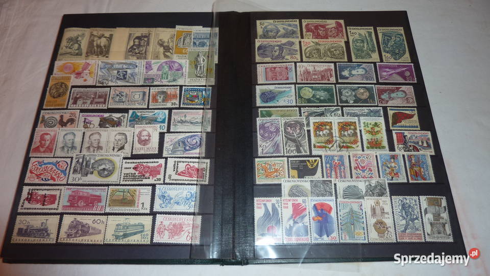 Klaser znaczków Czechosłowacja Bukowno