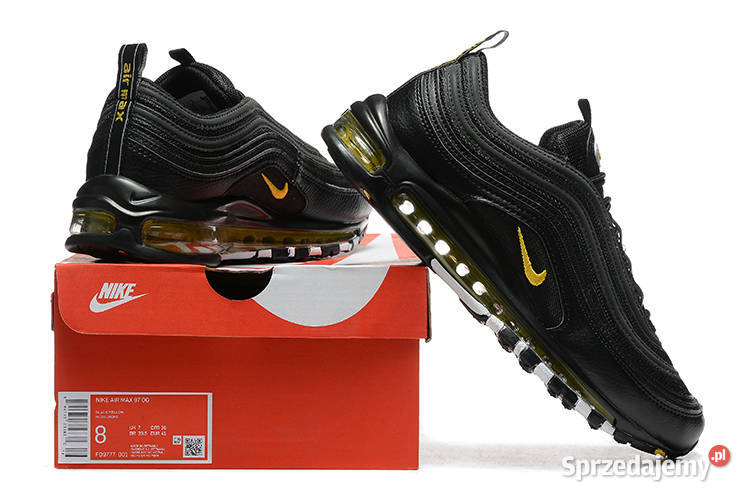 Nike Air 97 BLACK GOLD buty rozmiar 4046 26.5cm podkarpackie Rzeszów
