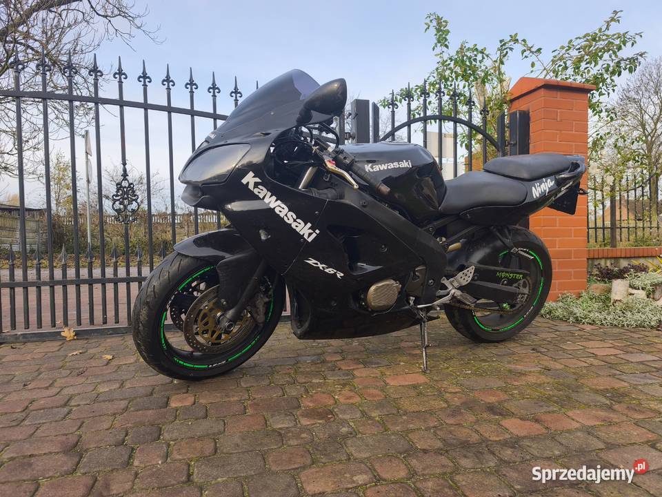 Kawasaki Ninja ZX6R ZX6R 2001r Zamiana Transport Gryfice